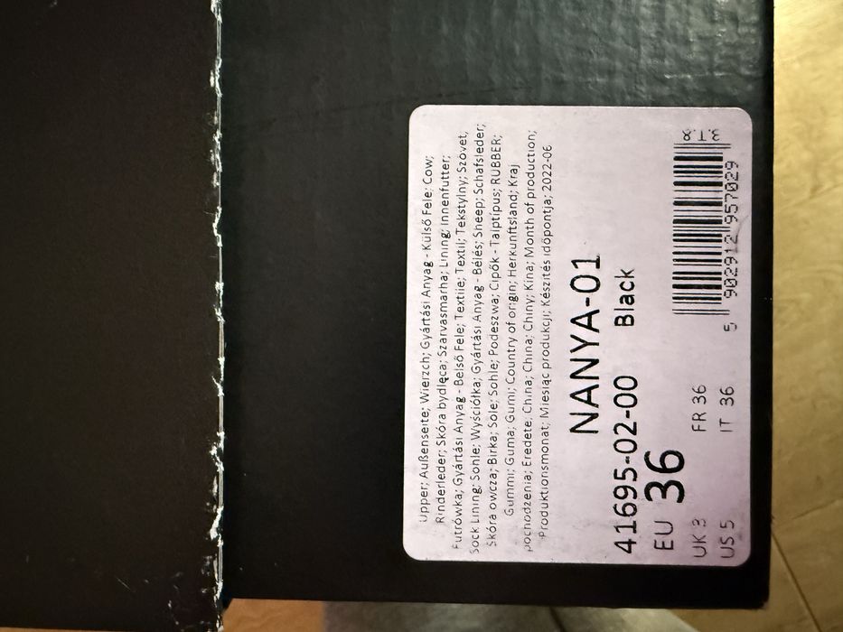 Kazar buty nowe damskie skôrzane roz 35 i 36