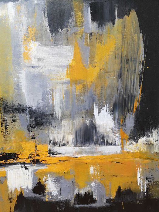 Pintura Abstrata Acrílico sobre Tela