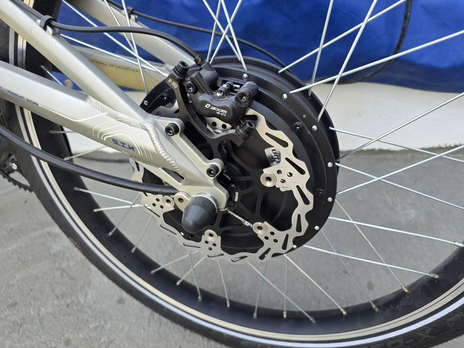 Bicicleta elétrica 3000W completa mas inacabada