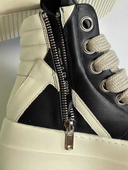 Rick Owens Geobasket double bumper jumbo laces drkshdw кеди кеды