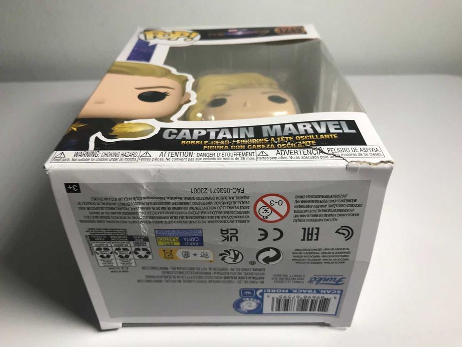 Funko Pop! Movies: The Marvels - Captain Marvel, Photon, Ms. Marvel
