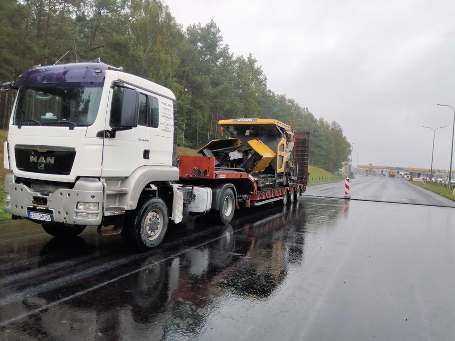Transport Maszyn Rolniczych Budowlanych Niskopodwoziowy Do 40 t Usługi