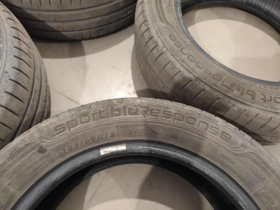 Komplet opon letnich Dunlop 185/60 R15