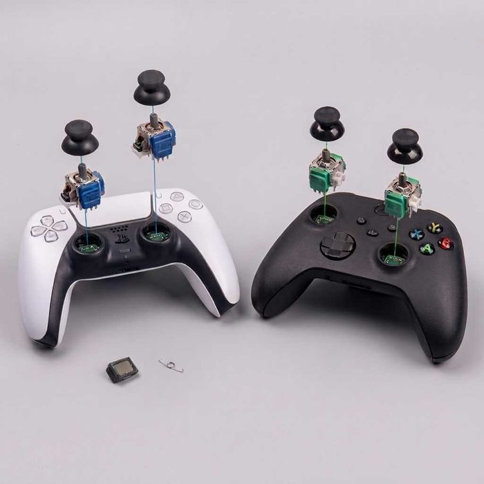 Naprawa Padów PS5 / Xbox - Wymiana Analogów TMR/Halla, Serwis