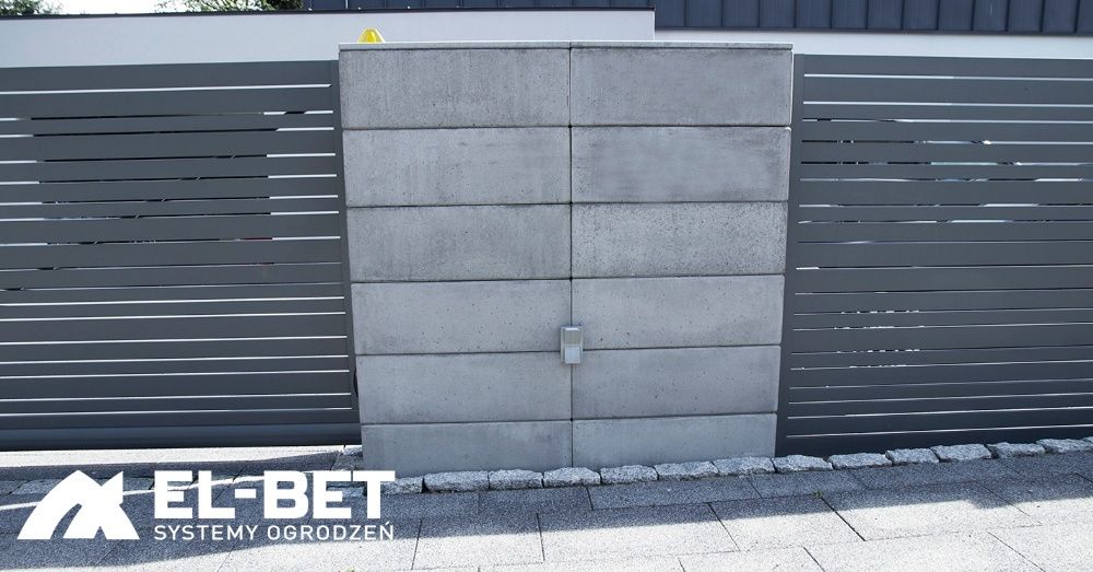 Bloczki ogrodzeniowe z betonu architektonicznego - NOWOŚĆ