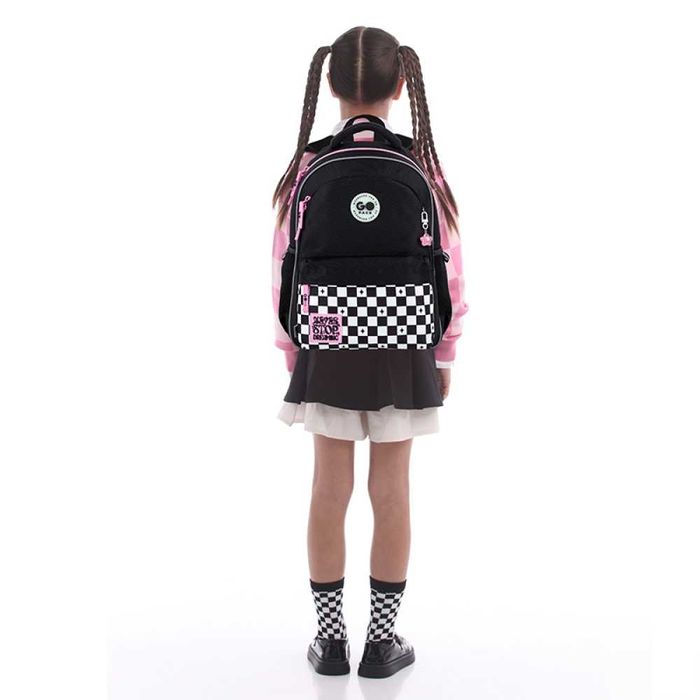 Рюкзак шкільний GoPack зріст 130-145 см + пляшка кайт KITE