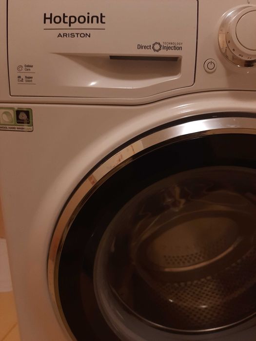 Pralka Hotpoint 8kg uszkodzone łożyska na części