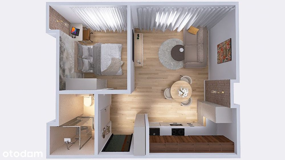 Mieszkanie na sprzedaż | ul. Chopina| Balkon | 33 m²