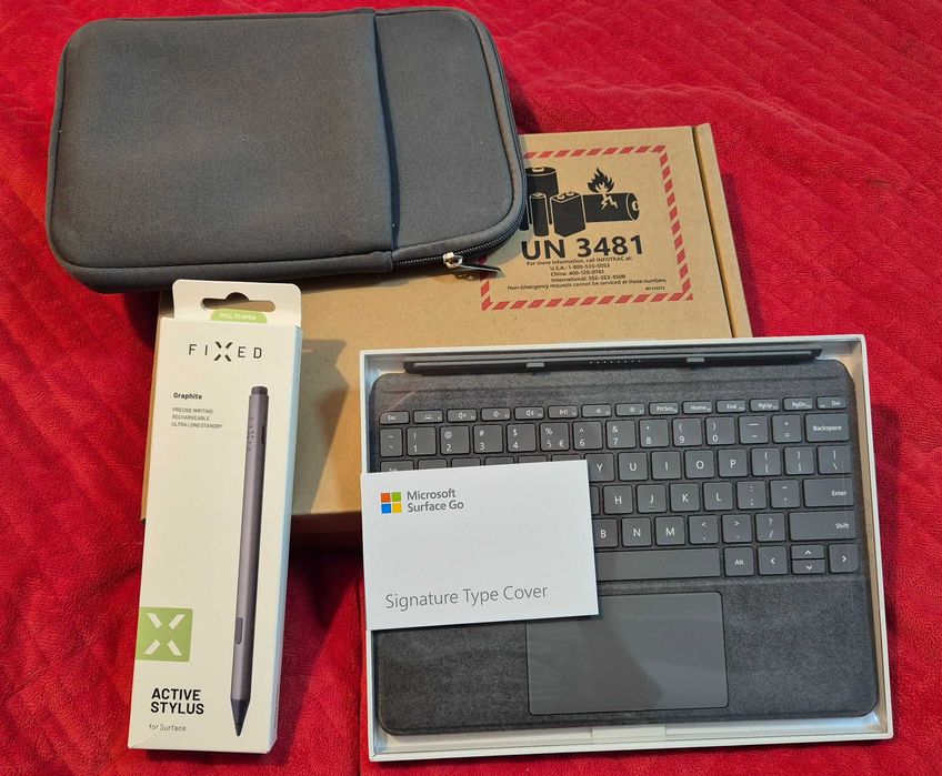 Laptop 10,5 2w1 Win11 MS Surface Go 4 SSD256GB GWARANCJA zestaw
