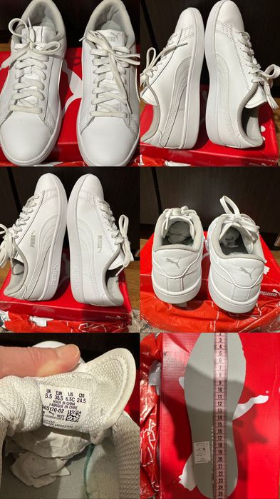 Білі жіночі кеди Puma