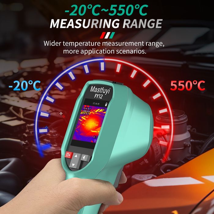 Перезарядна тепловізійна камера MASTFUYI Тепловізор