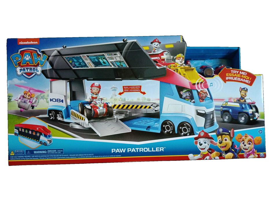 NOWA Ciężarówka 2.0 Wielki Patrolowiec PSI PATROL 70CM Ryder naquadzie