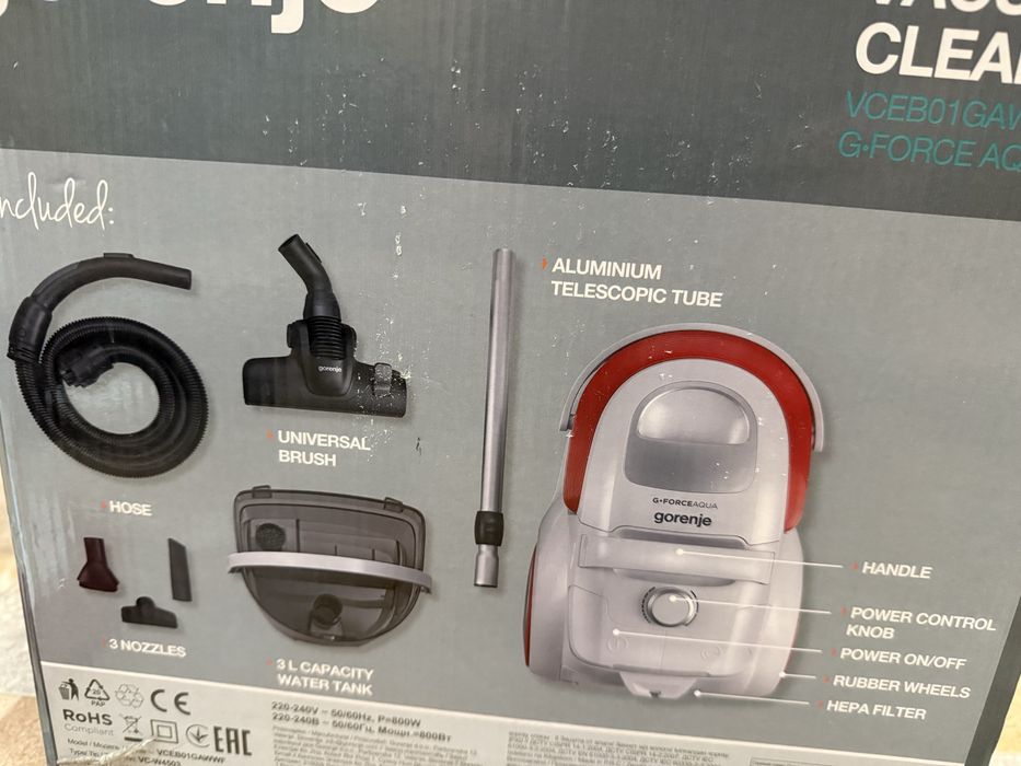 Пилосос з аквафільтром Gorenje