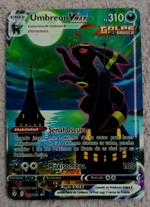 Carta Pokémon coleção