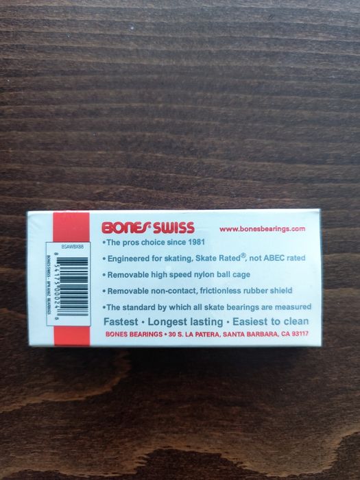 Łożyska Bones Swiss skate