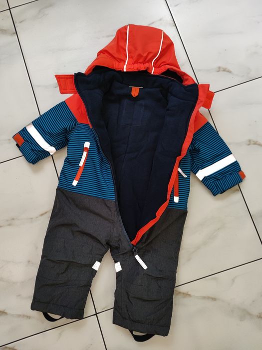 Зимний мембранный термо комбинезон Topomini 74-80 см