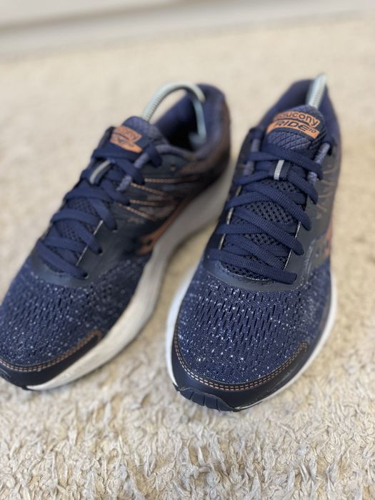 Buty sportowe do biegania Saucony Ride 10 Navy granatowe