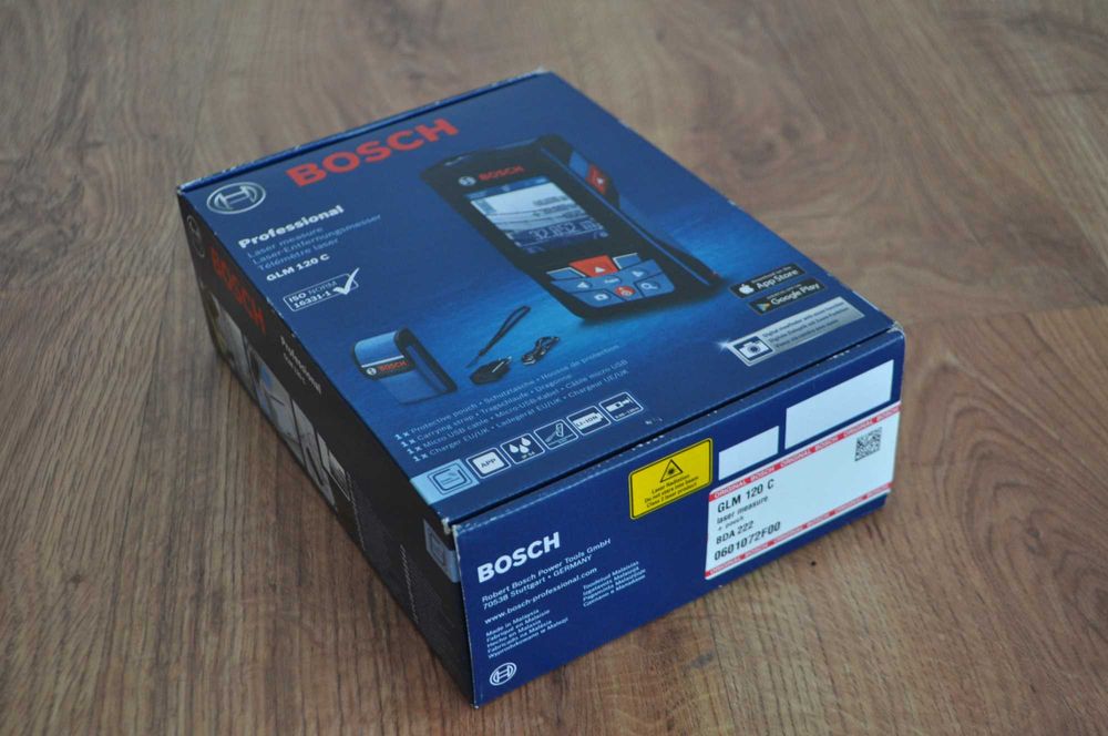 Bosch Laser medidor de distâncias GLM120C profissional