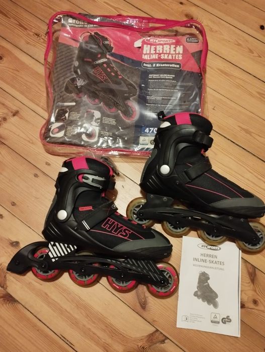 Rolki Herren Inlane -Skates rozm 45 rolka 84x22