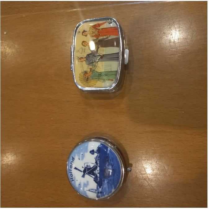 Porta comprimidos para senhora