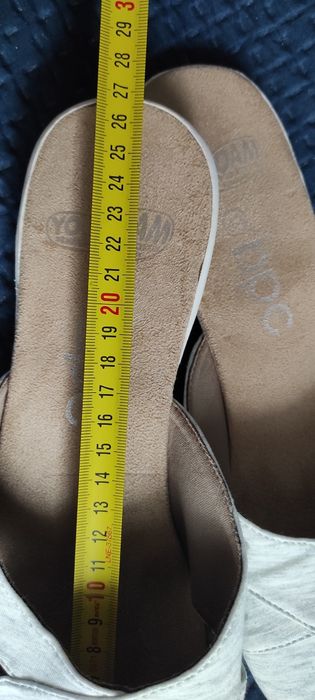 NOWE Damskie buty klapki BPC z profil.podeszwą+ inne/42