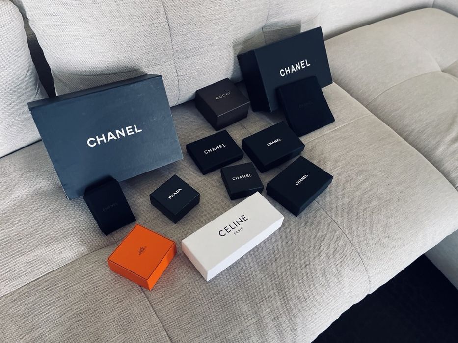 Коробка Chanel , Чехол для украшений Chanel оригинал