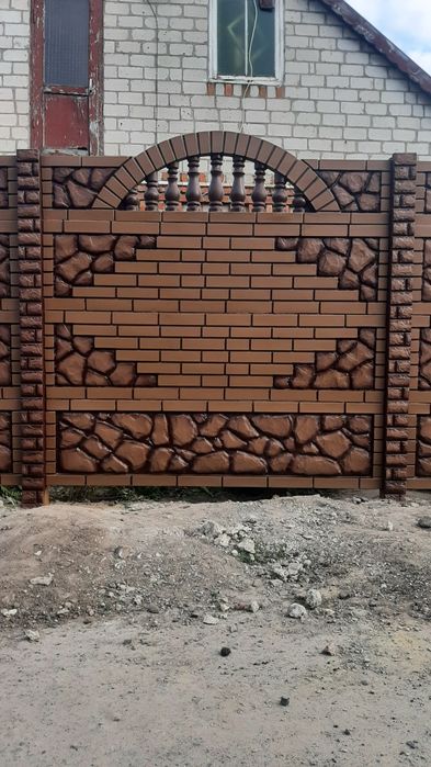 Фарбування єврозаборів
