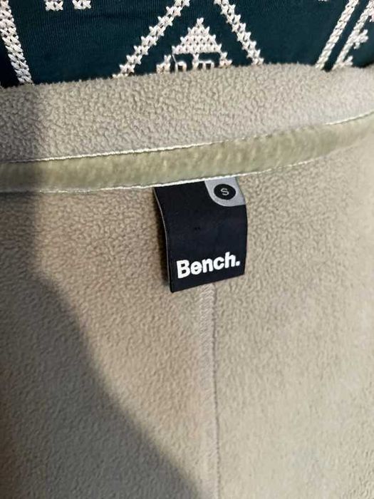 Casaco Bench. S verde seco /verde cinzento