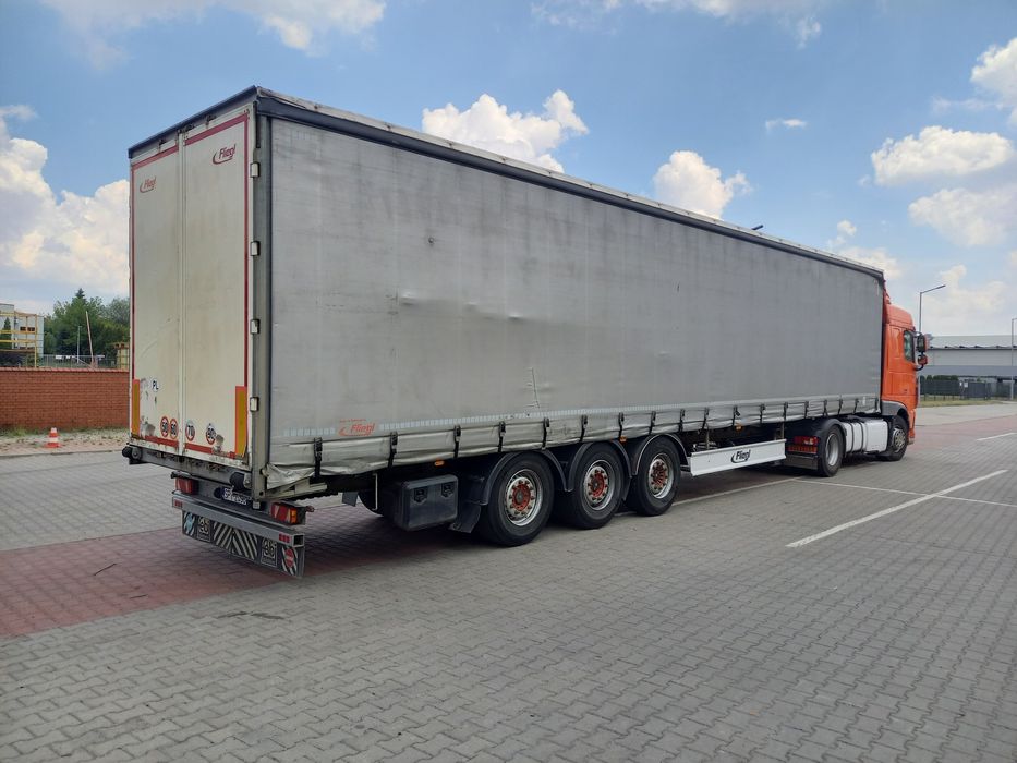 Naczepa Fliegl firanka 2014 standard