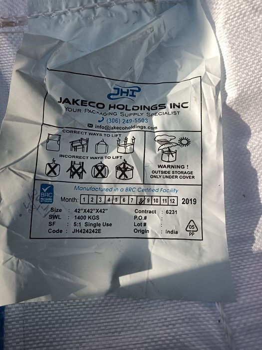 Big bag 1000kg używane