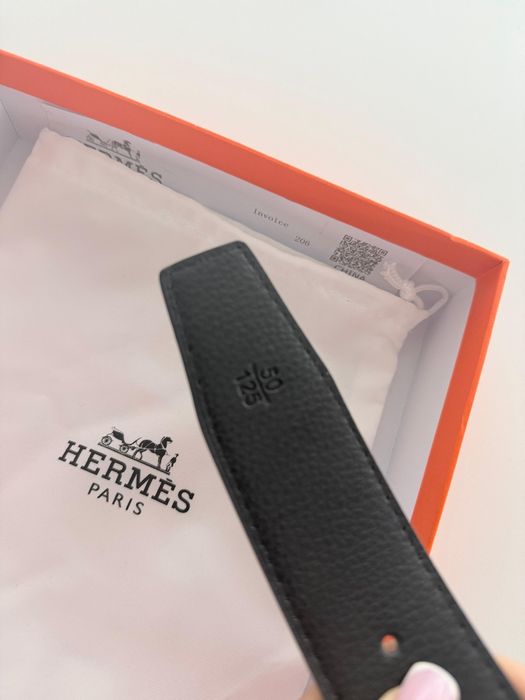 Pasek skórzany męski Hermes