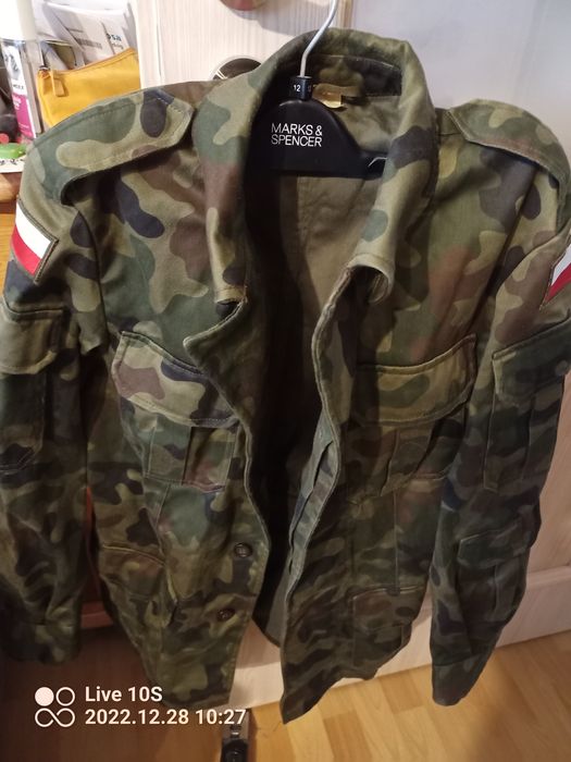 Kurtka wojskowa letnia