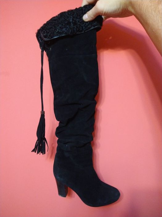 срочно!sexy Зимові мегакруті  сексі ботфорти 36 р ,35 р ,зима натур
