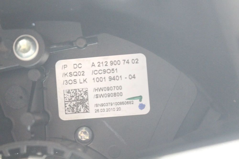 Conjunto / manetes de luzes e limpa vidros MERCEDES-BENZ Classe E (W21