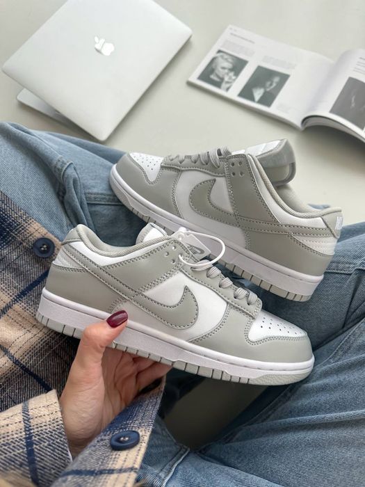 Кросівки Nike Dunk Low Grey White Leather