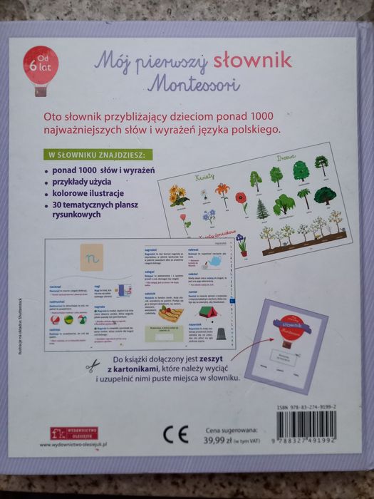 Mój Pierwszy słownik Montessori