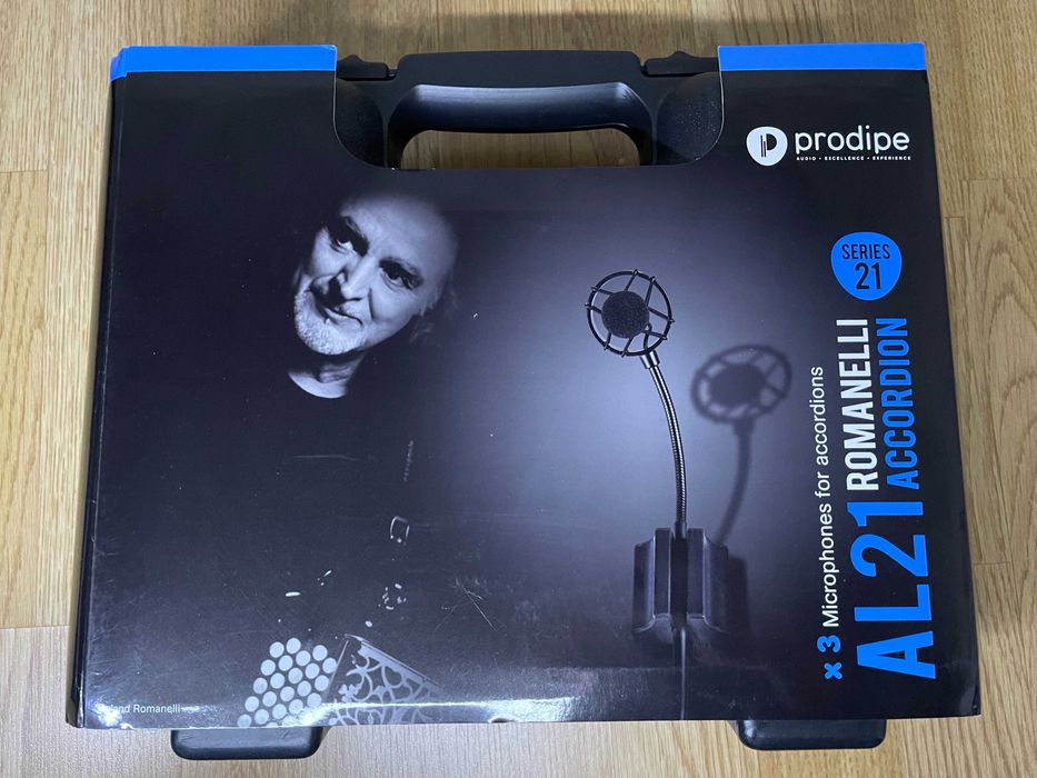 Комплект мікрофонів для акордеона ProdipeAL21 + Радіосист UHF DSP Duo