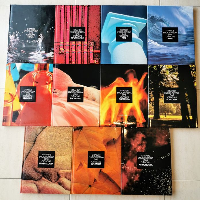 Vendo enciclopedia das ciencias.