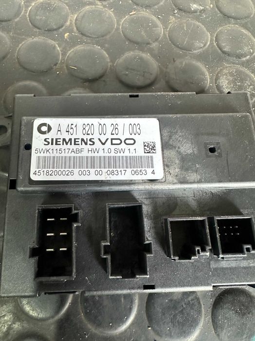 Блок керування SAM Smart Fortwo 451 0.8 CDI A4518200026