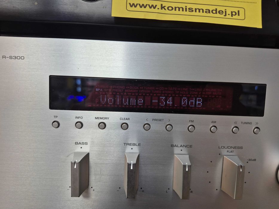 Wzmacniacz Yamaha R-S300 50W; Komis Jasło Igielna