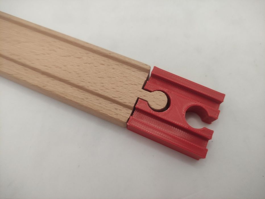 Łącznik do torów z Ikea LILLABO 3d, drukowanie 3d