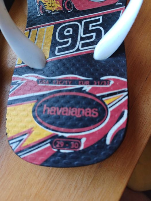 Havaianas Faísca Mcqueen criança