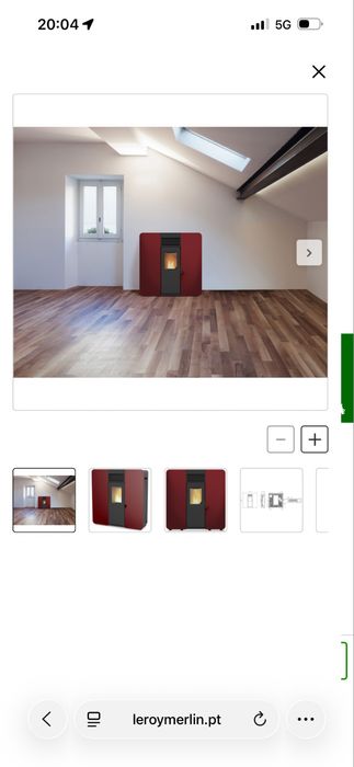 Salamandra a pellets First Slim