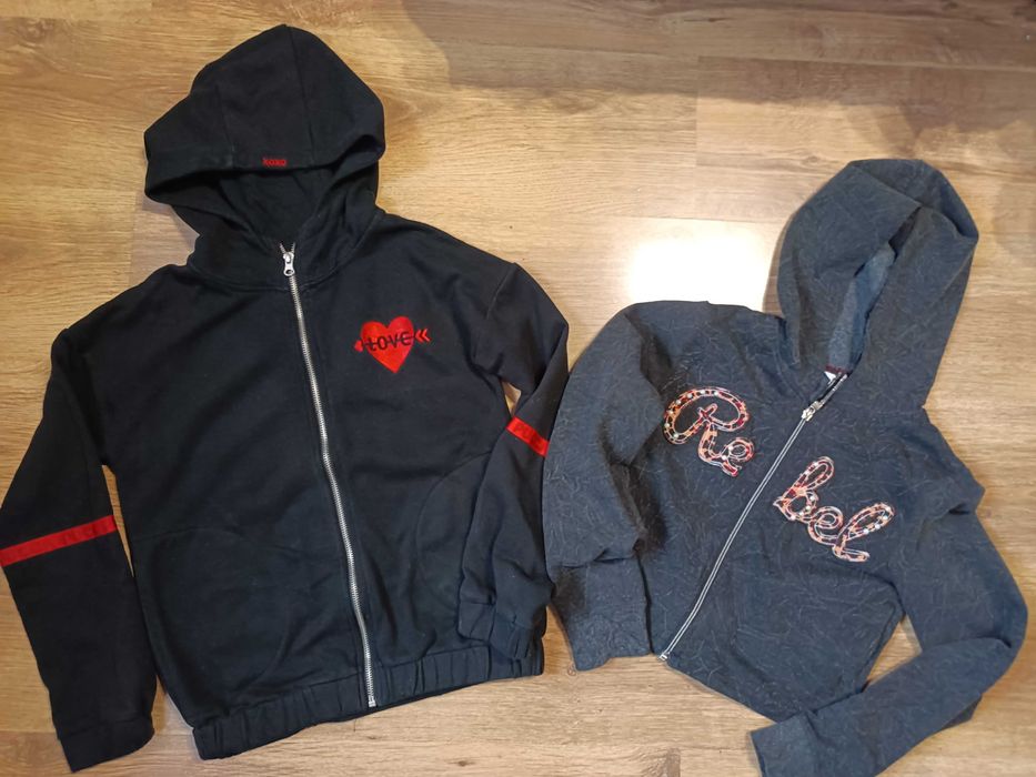 Bluza,zestaw bluz,dla dziewczynki rozm.140. Pucca.