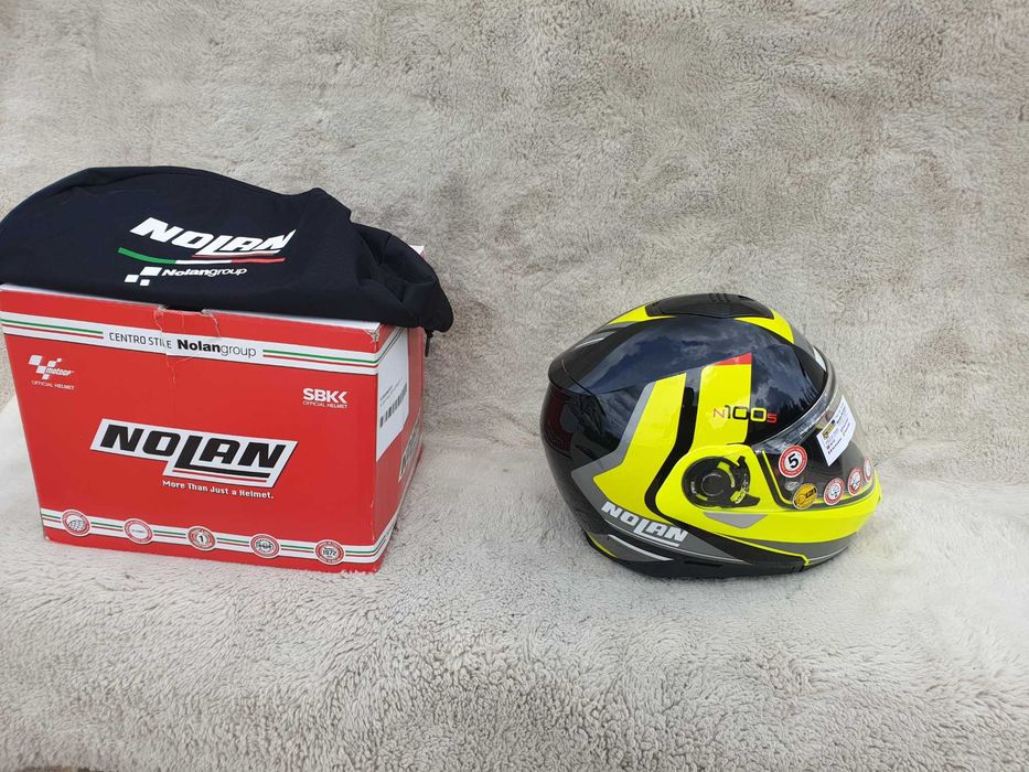 Nolan N 100-5 , rozm M - szczękowy  kask motocyklowy  z blendą