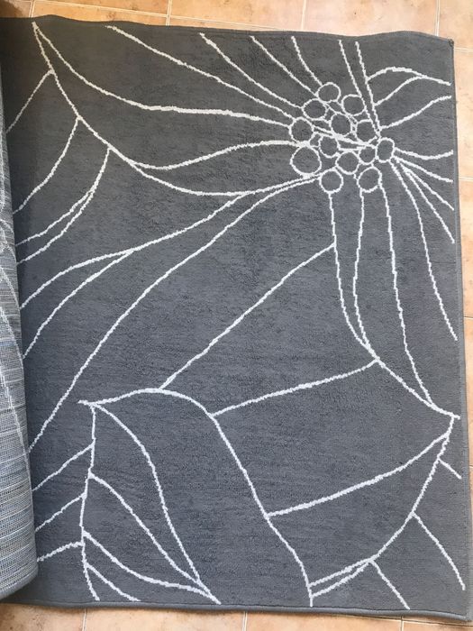 2 Carpetes Rug Ikea Gislev cinza