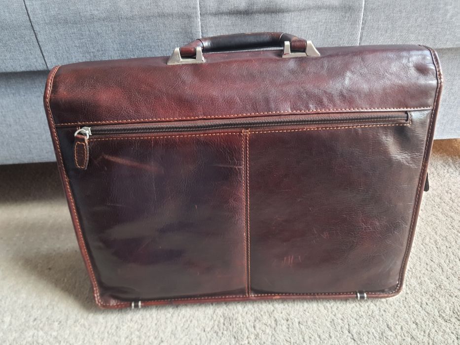 Torba skórzana aktówka VIP collection