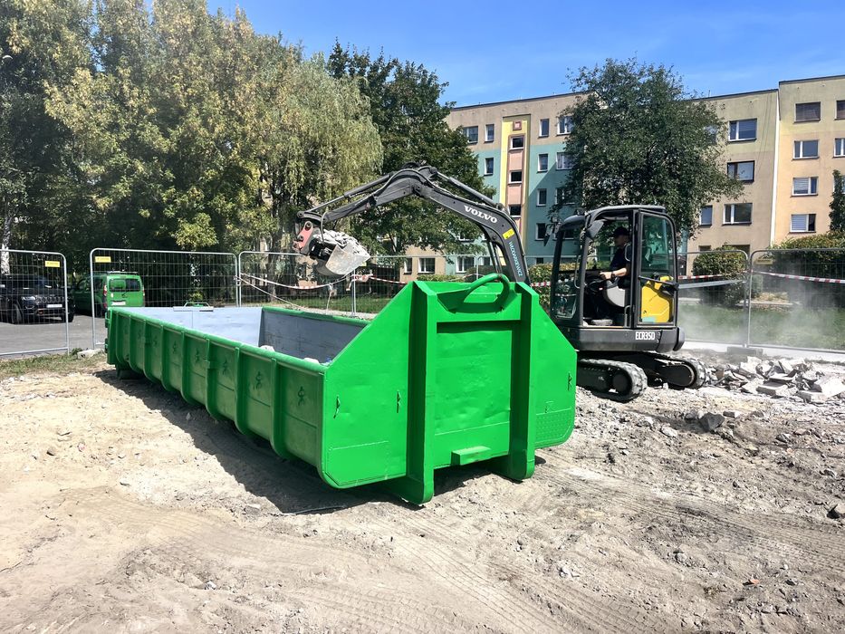 Kontener na gruz / Transport /Kruszywa / Rozbiórki / Wykopy / Hakowiec