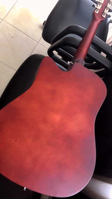 Violão Novo - 38 Polegadas com Capa, Correia, paleta, capotraste424544147520901122
