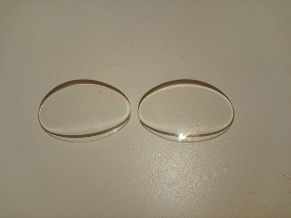 szkła okularowe, tworzywo +1 do czytania